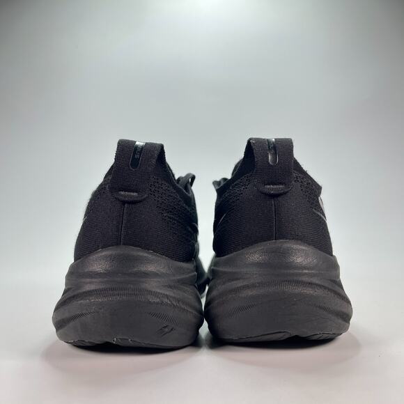 ASICS GEL-NIMBUS 25 Triple Black Lace Up Running Shoes 1012B601 Women's Size 7 - Picture 5 of 12